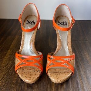 Söfft Cork Sandals Heels